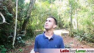 Amateur latin gay jerking off his big beautiful cock