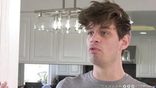 What a bitch! My trans stepmom kicked me out and is fucking the new tenant