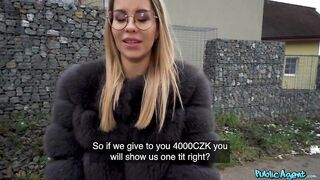 Beauty Blonde Fucks For Money