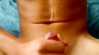 Super Cute Amatuer Webcam Lad Cums
