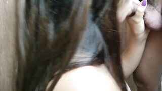 Asian Amateur Babe in Blowjob Creampie Video