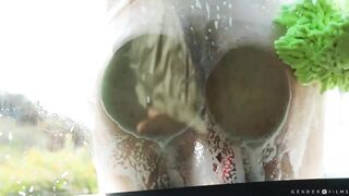 TS carwash babe Victoria Grant analed by customer