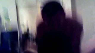 Amateur Asian MILF Babe Blows and Bangs