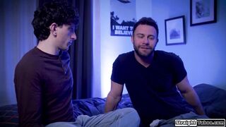 Stepdad sucked off by stepdaughters gf