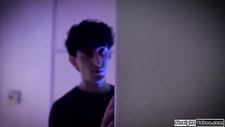 Stepdad sucked off by stepdaughters gf