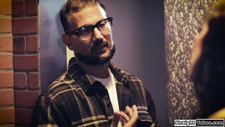 Get the fuck out of my apartment creep!