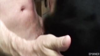 Ebony And Brunette Whores Mouth Fucking