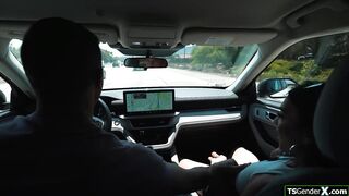 I picked me up a horny trans hitchhiker