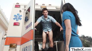Caught our ambulance driver jerking off in mobile