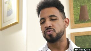 My new tgirl babysitter is a real looker