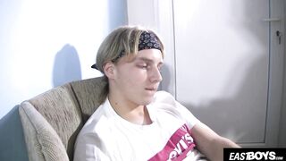 Cute Czech teen boy jerks off his dick