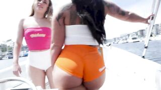 Captain dives deep in thickum girlfriends