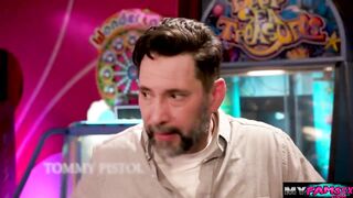 Banging my horny stepdaughter inside arcade house 2