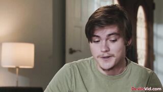 Stepbro fucks his busty lesbian stepsis