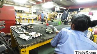 Our boss caught us having anal sex in the work