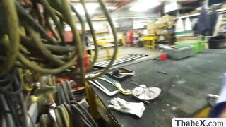 Our boss caught us having anal sex in the work 2