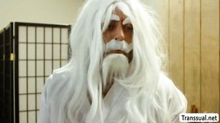 Fake Karate Master fucked by TS blackbelter