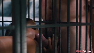 Submissive wife shares guy with neighbor