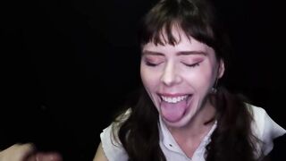 Damn! 13 loads swallowed between you 2!