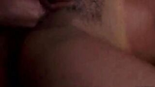 Stunt Brunette Threesome With Bukkake