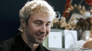 Lustful sex in the quiet room at funeral