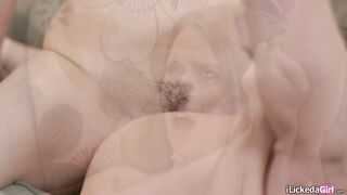 Teen 1st time doing it with lesbian bff