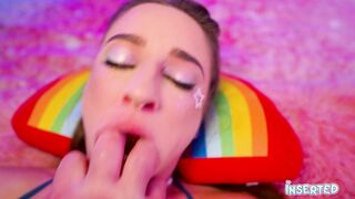 INSERTED Sadie Schafer's playful pussy party