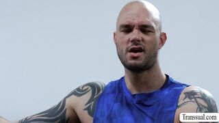 He keeps pounding my ass while we are in the gym 2