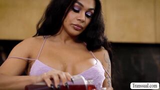 He let me bend over in the kitchen and fuck my ass