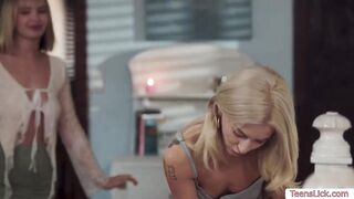 Enjoy this teen stepsisters lick each others pussy