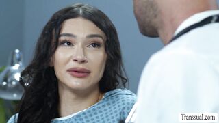 Letting my hot doctor bang my wet asshole