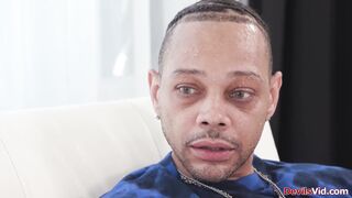 Petite british fucked by black roommate