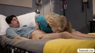 Riding my patients hard dick and Im incharge