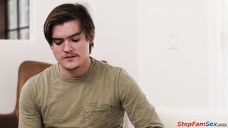 You cant walk around half naked stepmom