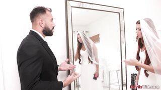 Bride and best man doing it 1 more time