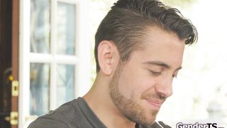 I fuck my trans fellow student in class