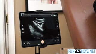 While having an ultrasound my doctor penetrates me