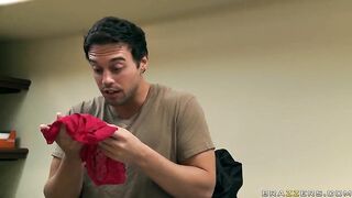 Stunt Hairy Brunette Fucks And Swallows