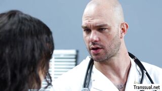 Trying the dick of my super handsome doctor