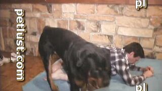 Big Black Dog Fucks Gay Asshole