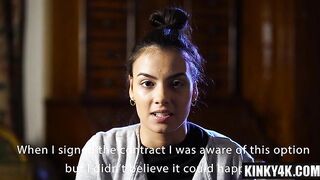 Master Graia Punishes Brunette Slave