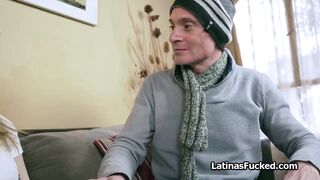 Wifes not home time to fuck this spicy big tit Latina