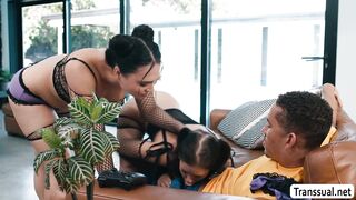 Caught my stepson watching us having sex