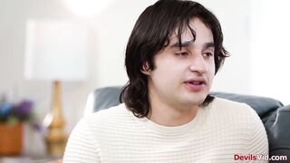 Stepson fucks his stepmoms lesbian wife