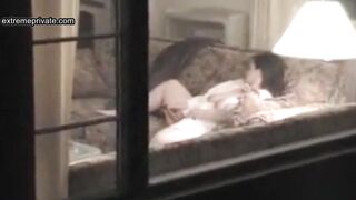 my Stepmom caught dildoing on the couch