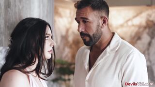 Petite wife fucked by husbands stepbro 2