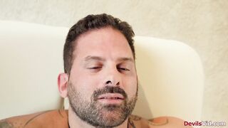 Big tits masseuse ass fucked by customer