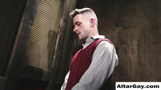 Confession to a priest turns into anal sex