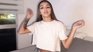 Beauty Shaved Teen Rides Big Cock