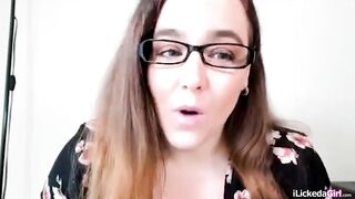 Customer service giving client live show